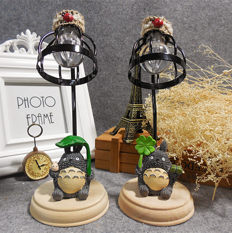 Totoro cartoon iron desk lamp creative bedroom night light lovely home