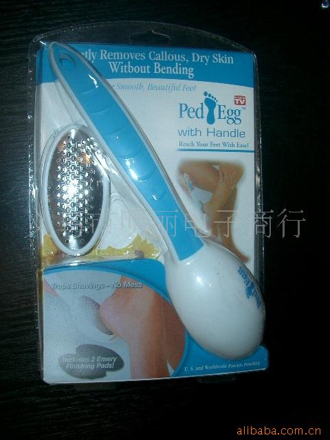 厂家直销 盒装磨脚器 磨脚石 鸡蛋型磨脚器 改性塑料 PEDEGG细节图