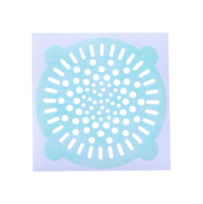 Disposable floor drain net, kitchen and bathroom floor drain, sewer drain outlet filter screen, anti-clogging net, anti-blocking floor drain sticker Application Scenario