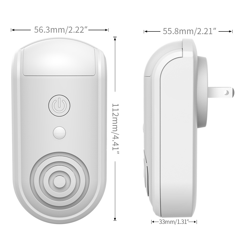 智能光控小夜灯超声波电磁波驱虫器