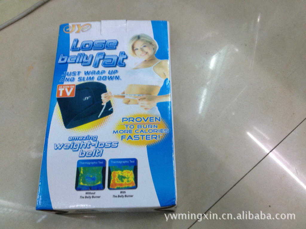 lose belly fat 运动护腰带 塑腰 收腹带 塑形腰带细节图