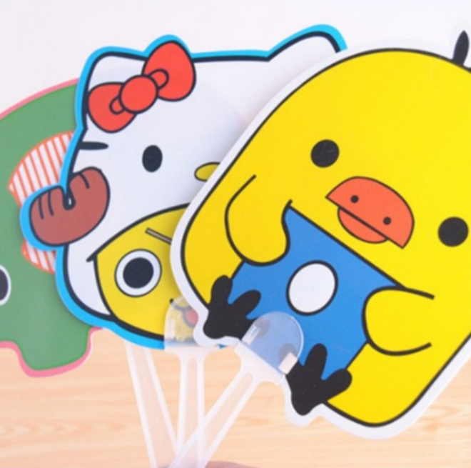 迷你手持扇实物图