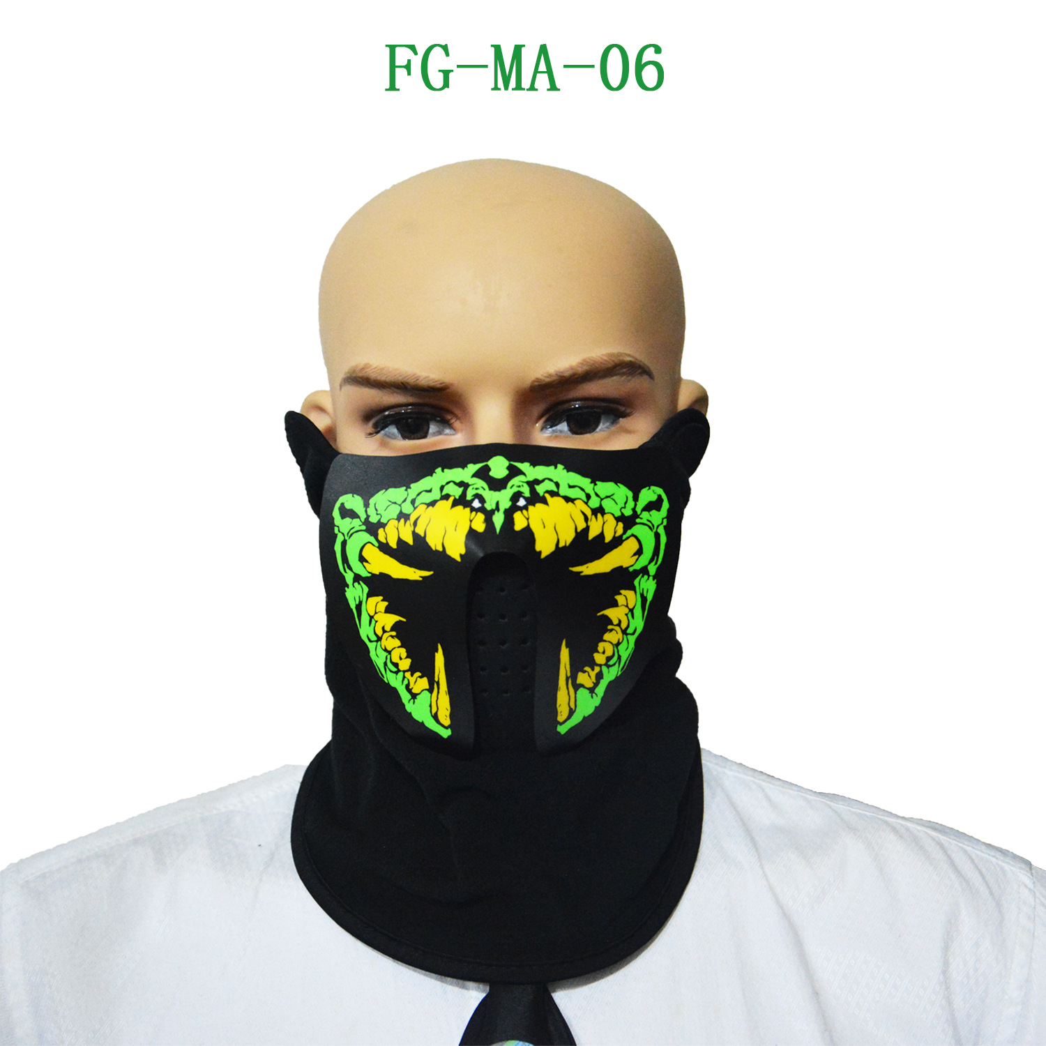 Cold light mask Acoustic luminescence EL cold light film luminescence mask