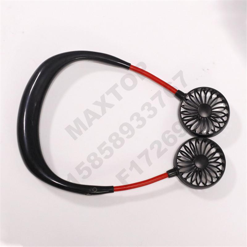 A new Korean neck-hanging fan for outdoor lazy people, a cross-border bestseller with usb charging Application Scenario