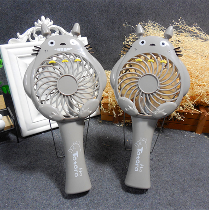 Cute totoro cartoon USB fan mini charge portable