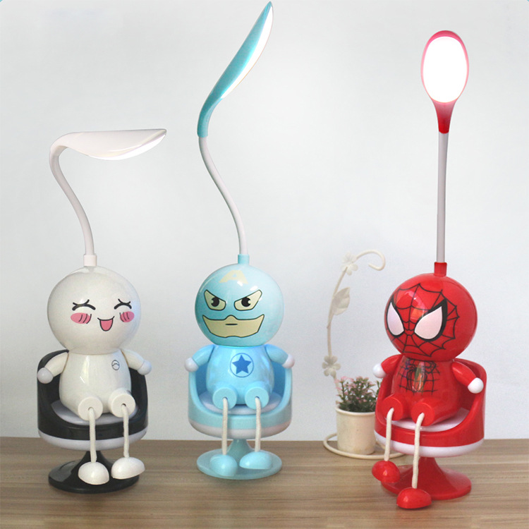 Comfortable chair LED desk lamp 2 adjustable eye-care reading lamp USB charging bedside nightlight Application Scenario
