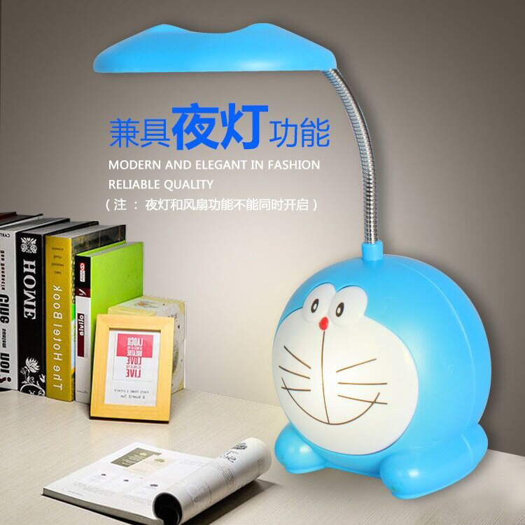 多啦A梦叮当猫LED小台灯无频闪无辐射护眼学习床头灯