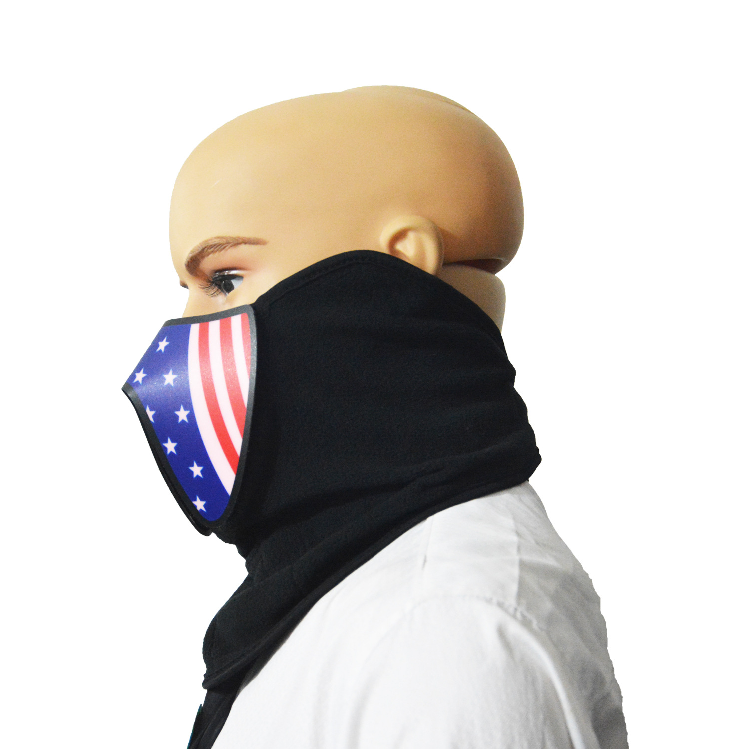 Halloween Voice-controlled luminous mask, night cycling luminous mask details Picture