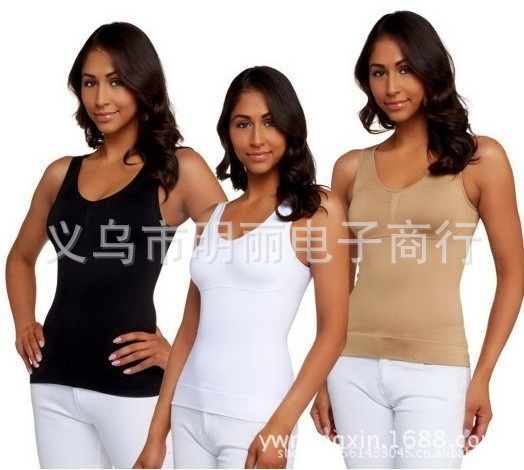 Cami Shaper by Genie 长款背心、双层长款背心 长款吊带背心产品图