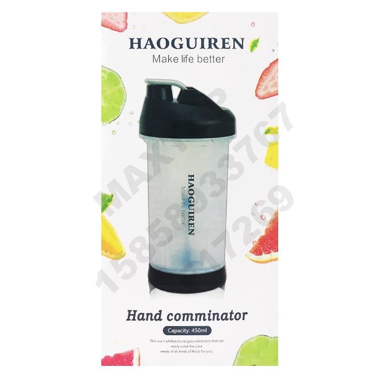 The new revablend portable hand-cranked lemon juicer cup is a mini hand-stirring juicer cup Specification image