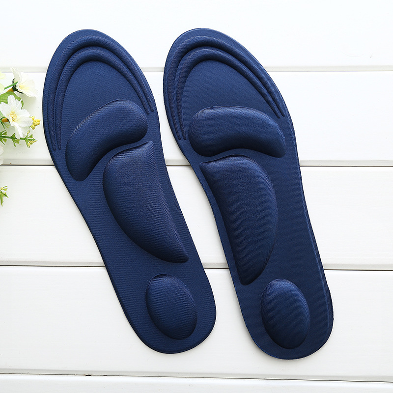 Wholesale 4D sports insoles, breathable, sweat-absorbing, deodorizing arch pads, anti-odor, shock-absorbing and Haibo granule massage insoles Application Scenario