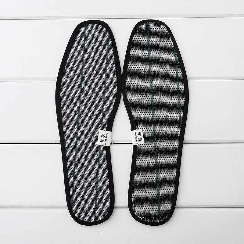 男士除臭鞋垫 活性炭吸汗透气按摩鞋垫 男防臭鞋垫厂家直销批发细节图