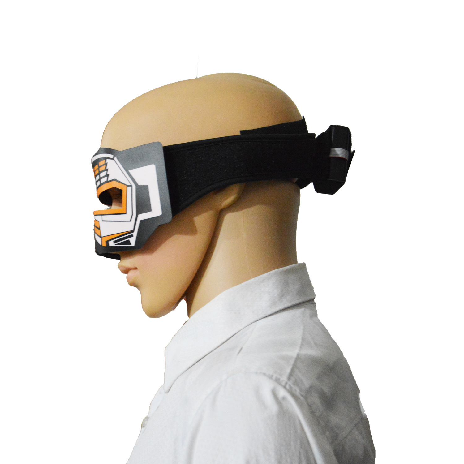 音乐声控发光面具眼罩 节日派对闪光el闪光产品图