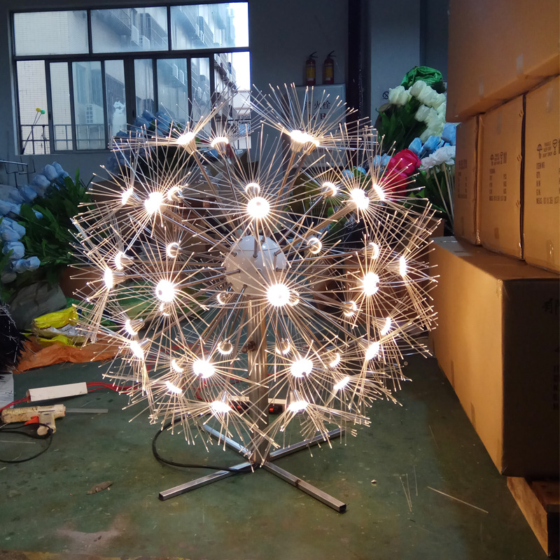 Led landscape light Outdoor plaza courtyard light garden decoration light waterproof dandelion