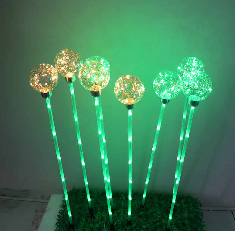 LED outdoor lawn lamp bulb copper wire lamp light bulb reed lamp