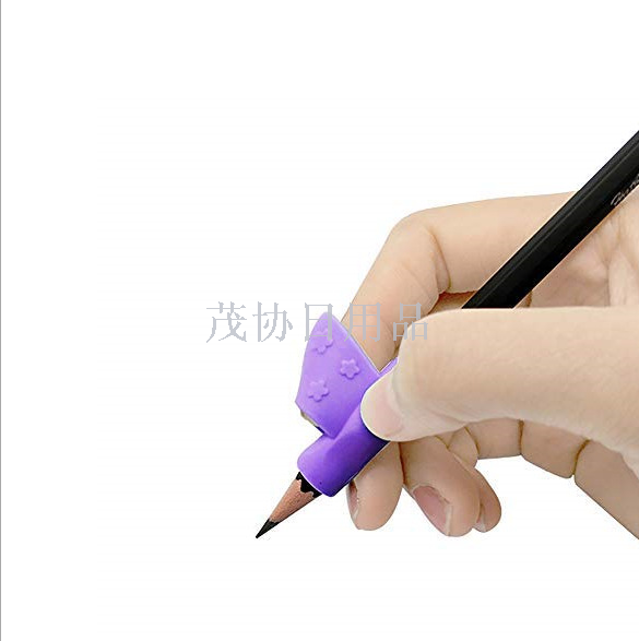 New unique gift silicone pencil holder orthotic children's silicone pencil holder