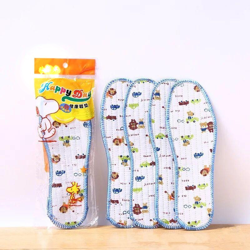 Children's insole comfortable breathable deodorant cotton insole sweat-absorbent baby cloth insole manufacturers direct sales large price thumbnail