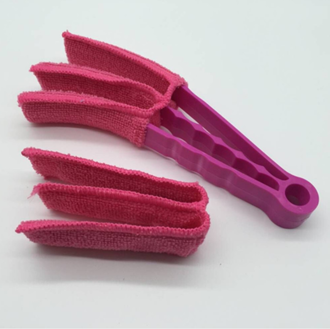 可拆洗百叶窗清洁刷头 空调出风口清洗器 死角缝隙刷细节图