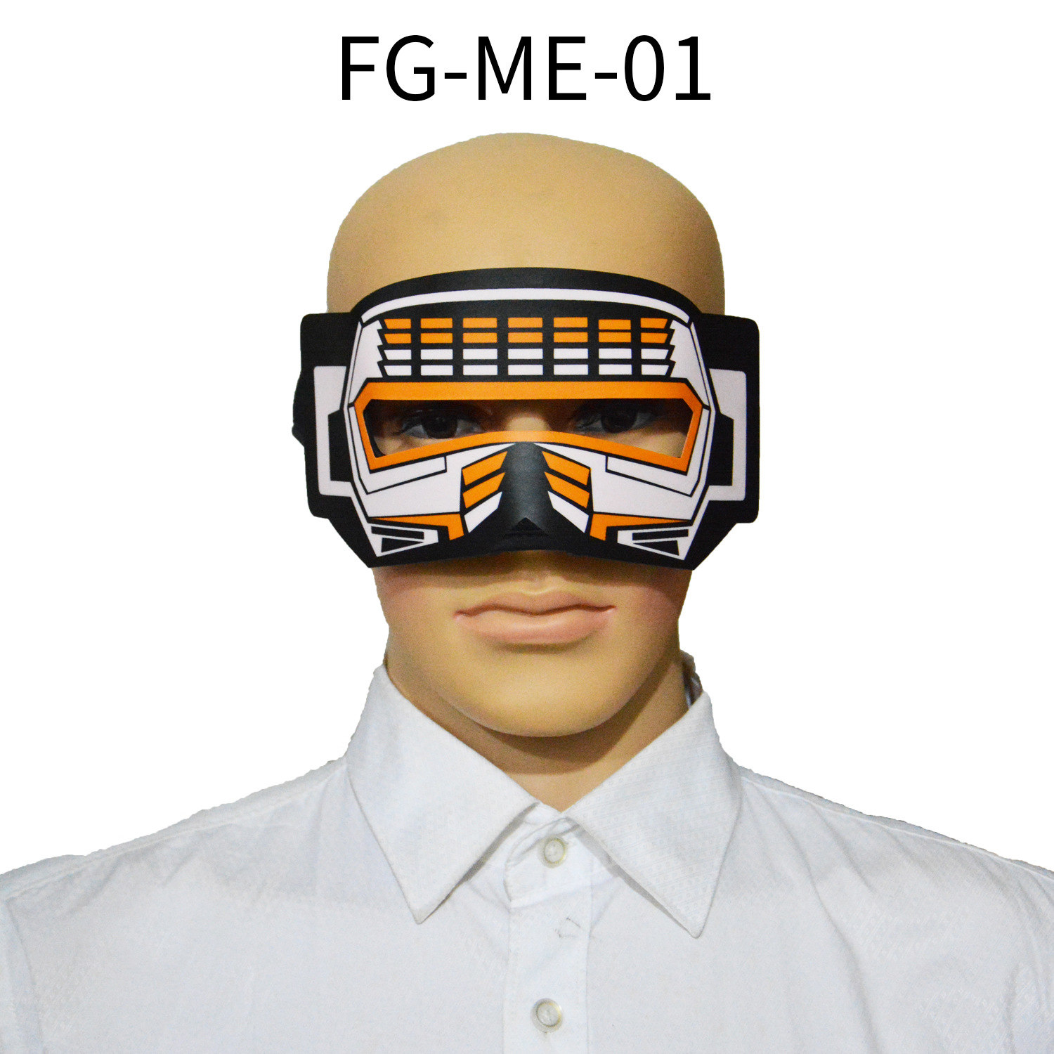 音乐声控发光面具眼罩 节日派对闪光el闪光