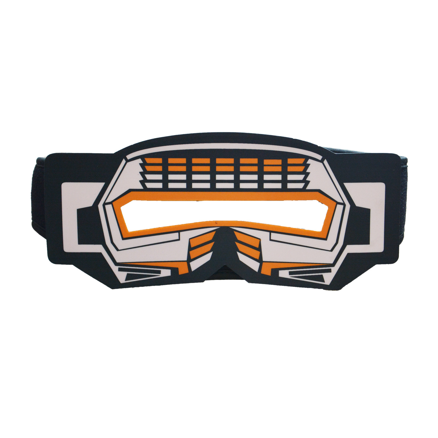 音乐声控发光面具眼罩 节日派对闪光el闪光细节图