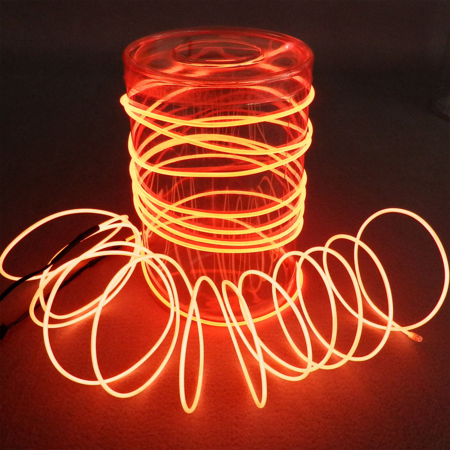 el冷光发光线 2.3mm 现货十色荧光线发光线细节图