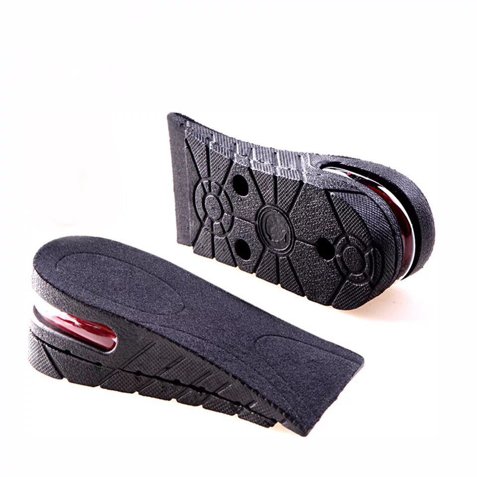 New PVC height-increasing insoles, air cushions, invisible inner height-increasing pads, sports breathable full pads, men's and women's height-increasing pads details Picture