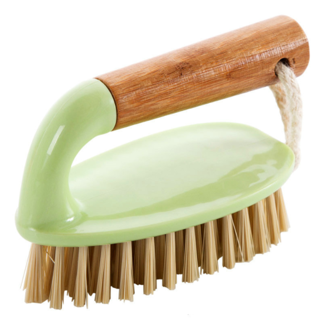 卫浴木柄浴缸刷浴室墙壁地板刷 家用多功能带手柄软毛刷洗衣刷产品图