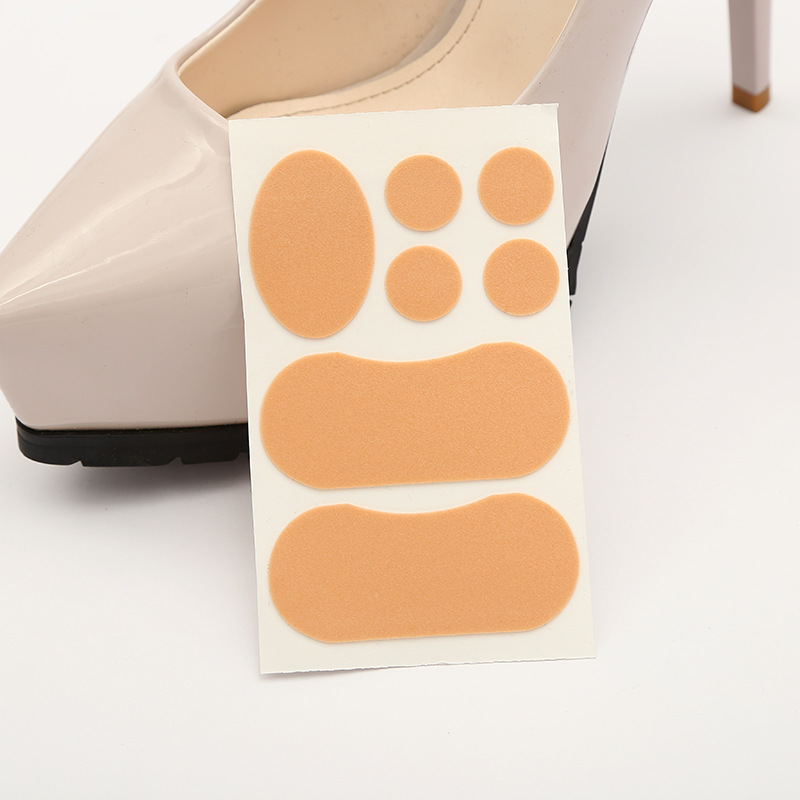 Light and thin, comfortable, anti-wear, bubble-adjustable shoe size, half-size pad shoe patch, heel patch fabric surface with strong adhesion, wholesale