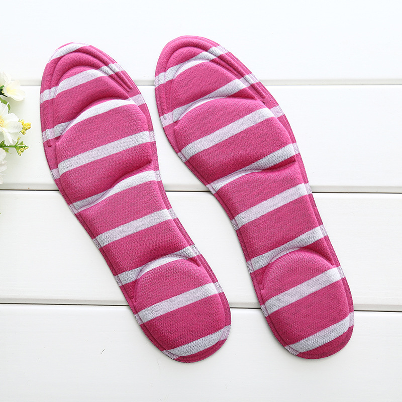 4D Women's arch flat shoes High heels new style insoles breathable, comfortable, soft, shock-absorbing, available for cutting and wholesale Application Scenario