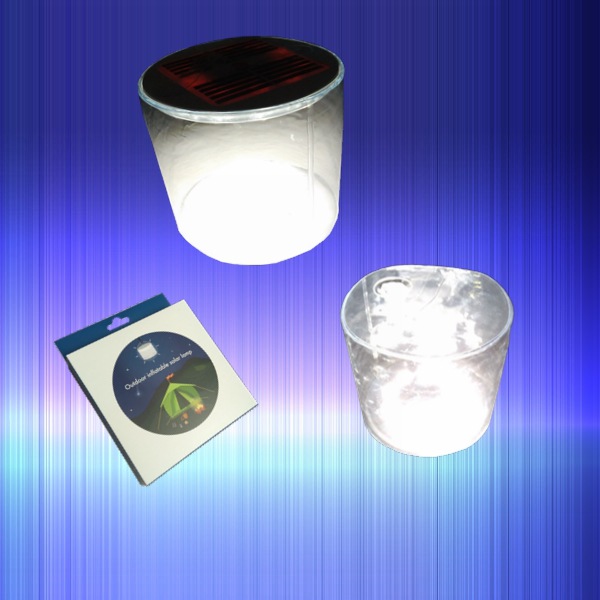 Solar inflatable light, solar bubble light outdoor camping portable collapsible LED bubble light
