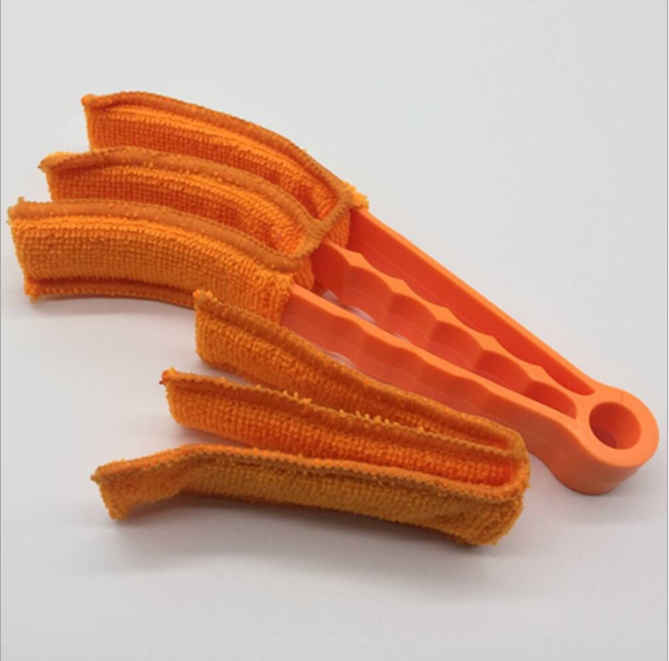 可拆洗百叶窗清洁刷头 空调出风口清洗器 死角缝隙刷产品图