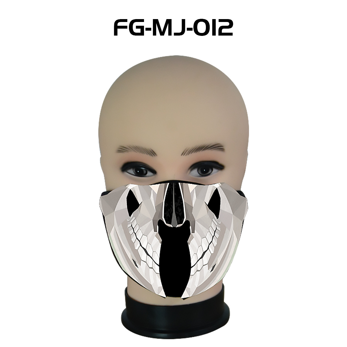 Christmas mask LED voice activated light mask EL cold light sheet mask