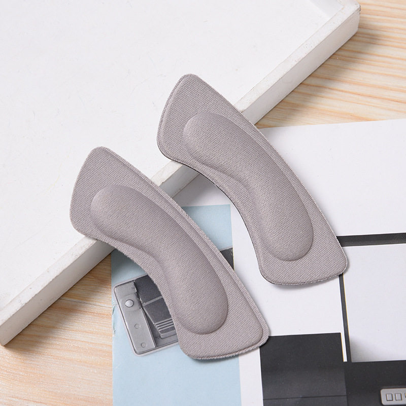 New creative leopard print backheel insoles, anti-abrasion heel leather, heel pads, large size insoles, multiple colors available for wholesale Specification image