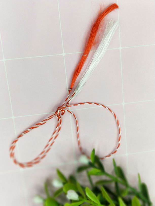 红白穗绳小苏 三八线 罗马尼亚专用苏 挂件吊穗细节图