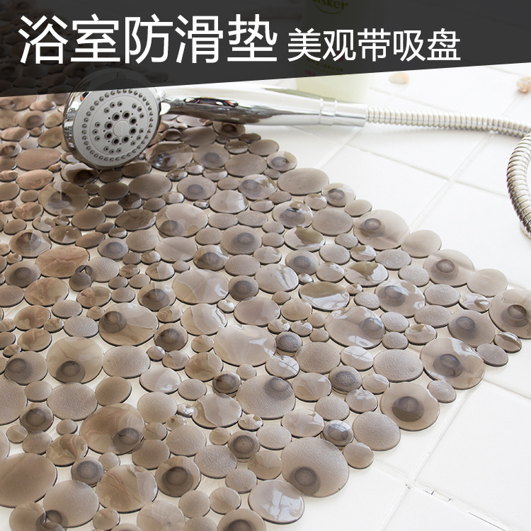 圈圈浴室防滑垫淋浴浴室垫酒店地毯防滑垫浴缸地垫带吸盘防滑