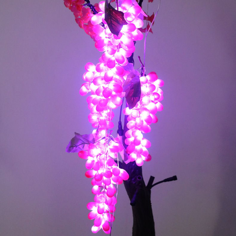 Outdoor landscape lighting simulation of grape hanging decorative lights street lighting