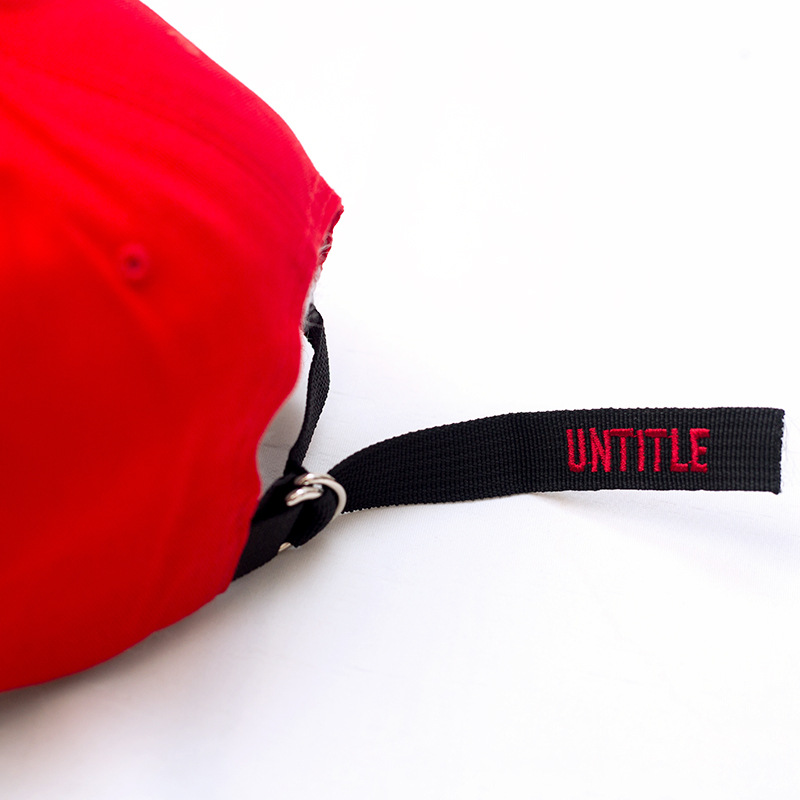 South Korea Harajuku Letter Embroidered Baseball Cap Female Summer Casual All Match None Red Strap Shade Cap Male Tide Application Scenario