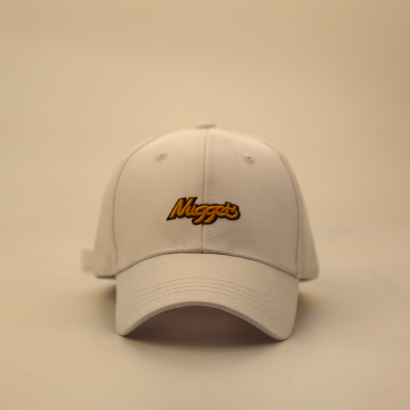 New Embroidered English Baseball Cap With Curved Brim For Men And Women Matching Spring Summer Student Cap Specification drawing