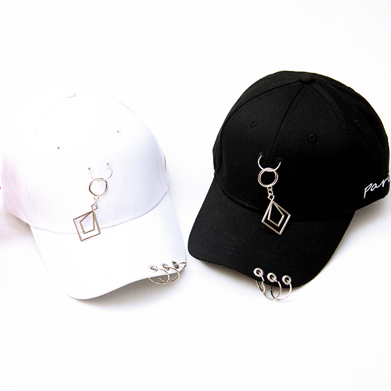 Fashion Hoop Square Hat Female Summer Korean Version All-Match Baseball Cap Personality Street Hipster Cap Student Male