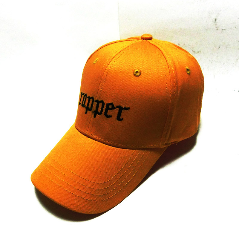2018 New Male And Female Rap Baseball Cap Letter Rapper Street Cap Female Hipster Hip Hop Cap Student details Picture