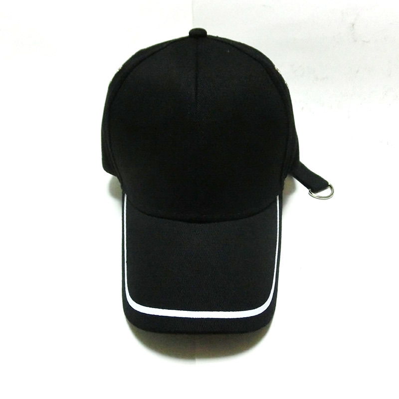 Japanese Hoop Retro Striped Baseball Cap For Men And Women High Street Casual Shade Hip Hop Cap For Couples Tidal Long Streamers Specification drawing