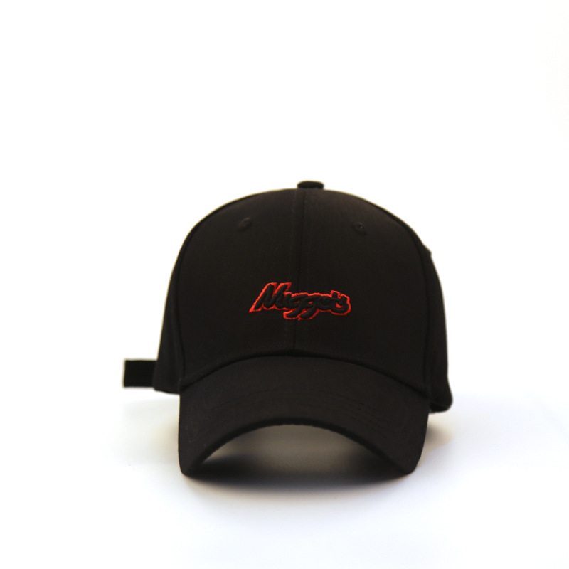 New Embroidered English Baseball Cap With Curved Brim For Men And Women Matching Spring Summer Student Cap details Picture