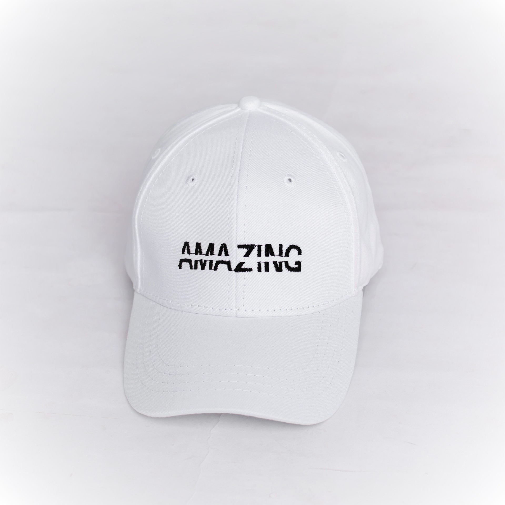Running Bar The Same Hat Female Summer Student White Baseball Cap Male Everything Amazing Street Cap Specification drawing