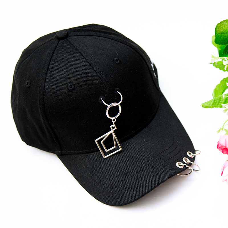 Fashion Hoop Square Hat Female Summer Korean Version All-Match Baseball Cap Personality Street Hipster Cap Student Male Specification drawing