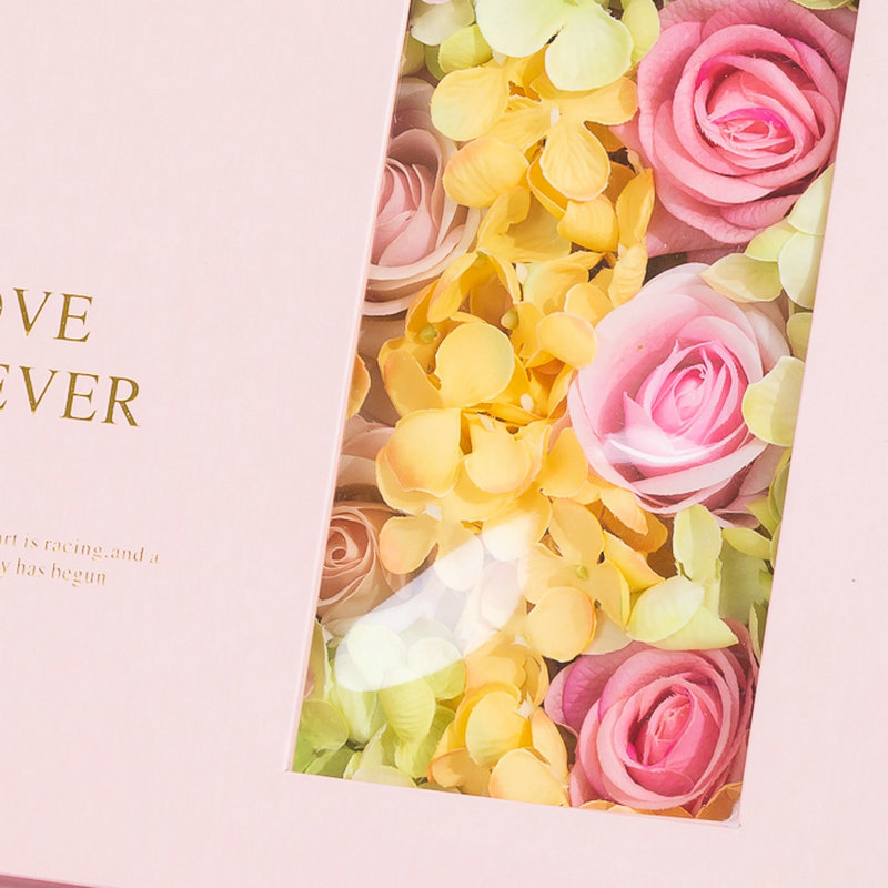 Gift box LED simulation flower lamp decoration for the living room, simulation flower battery-powered night light display piece Specification image