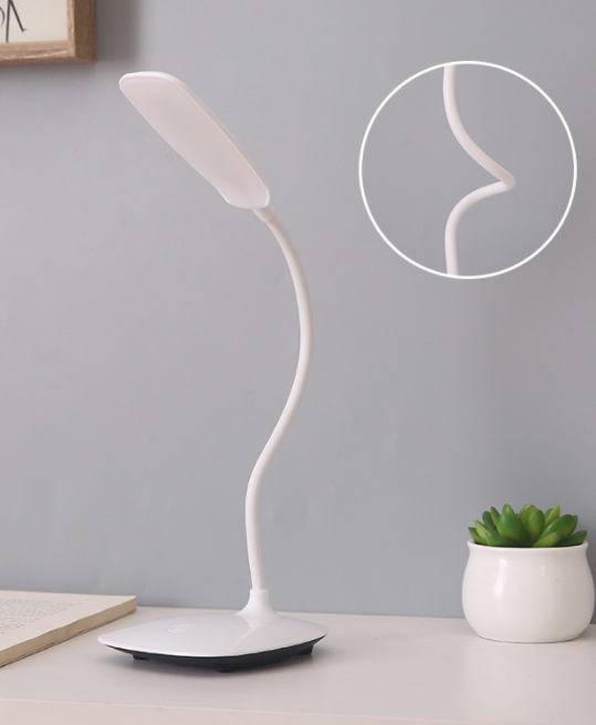 Creative three gears adjustable touch lamp night eye protection Reading light Bedroom student light Reading light