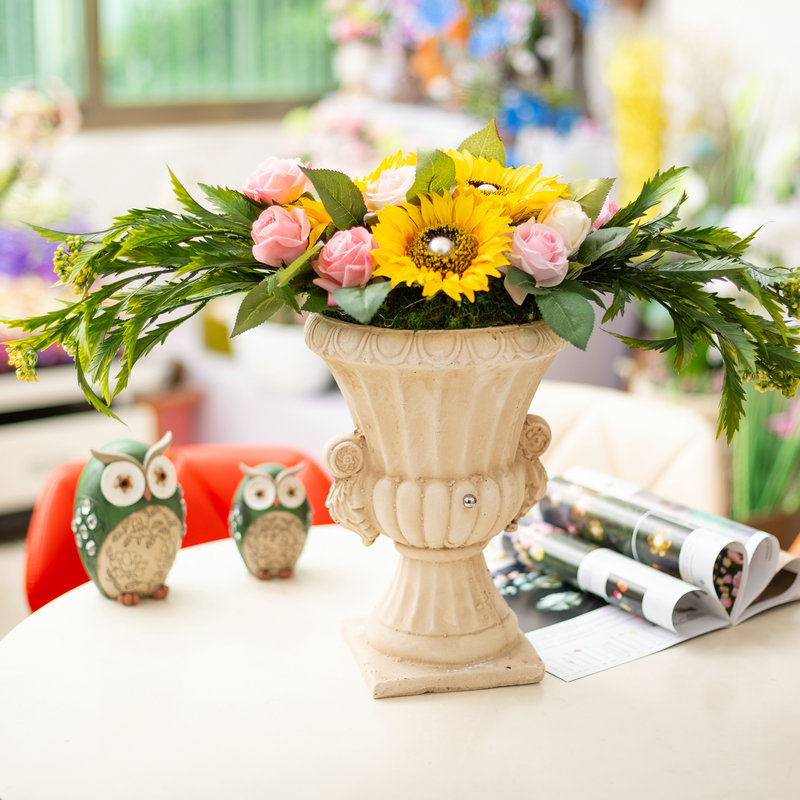 Decorative living room LED night light decorations 3 section touch switch dimming LED simulation lanterns Specification drawing