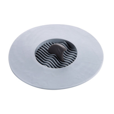Shark fin filter screen kitchen sink drain lid toilet sink anti-clogging