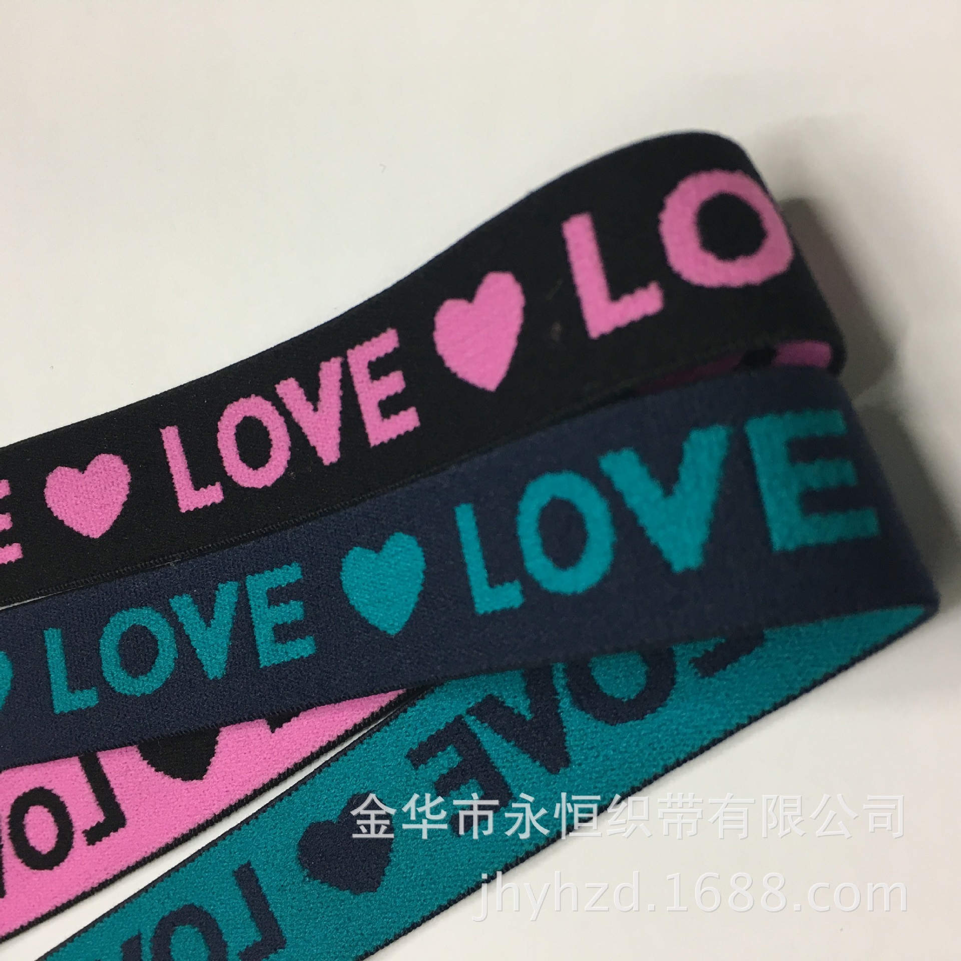 The manufacturer is selling a 2.0CM nylon spandex jacquard elastic band for the waistband of children's shorts
