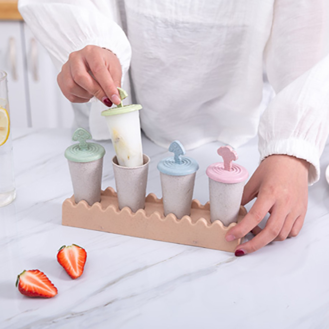 雪糕模具家用冰棍冰棒冰淇淋冻冰块盒冰糕冰格自制冰盒速冻器